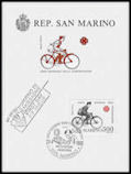 SAN MARINO - Postal a�o mundial de las comunicaciones 20 Abril 1983 (Matasellos Radioficionado)